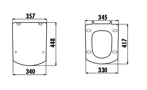 cumpără Capac WC Creavit KC2103.01.0000E (Sorti) capac WC în Chișinău 