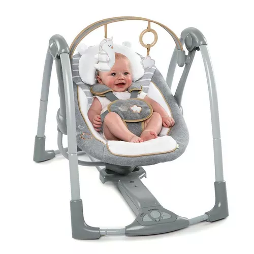 cumpără Leagăn pentru bebeluși Bright Starts 11023 Ingenuity Swing n Go Portable Swing - Bella Teddy în Chișinău 