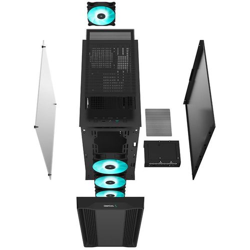 купить Корпус для ПК Deepcool CC560 ARGB ATX Case, with Side-Window в Кишинёве 