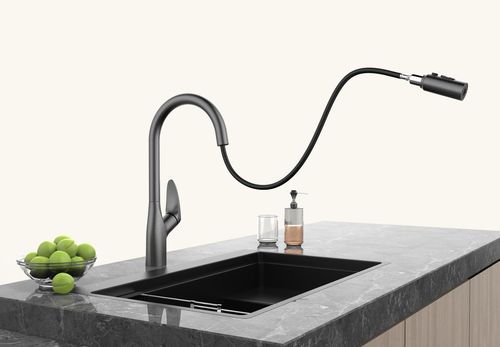 купить Смеситель кухонный Backer ERA 3440 Gun Gray в Кишинёве 