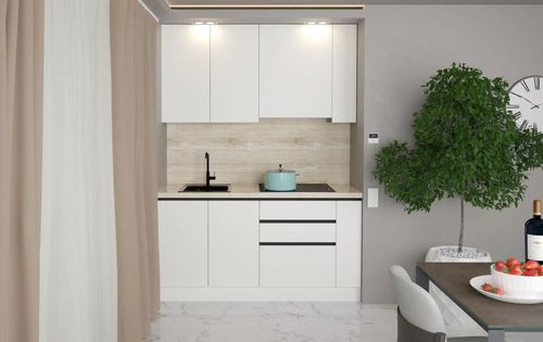 cumpără Mobilă pentru bucatarie ArtFlame GOLA White (1.6 m.l.) în Chișinău 
