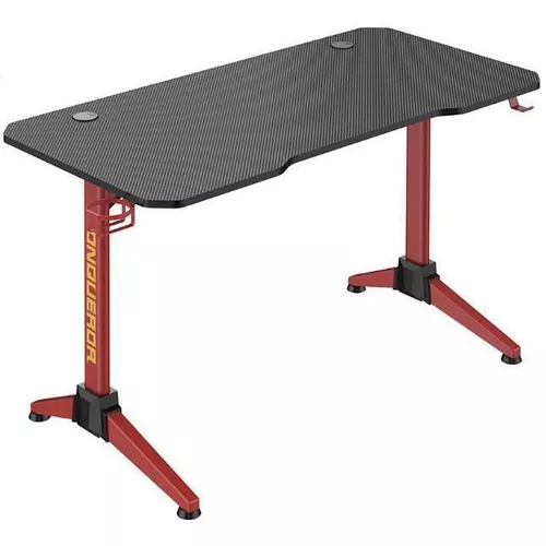 cumpără Masă de birou Lumi GMD03-1 Conqueror Gaming Desk with RGB Lighting, Black/Red în Chișinău 