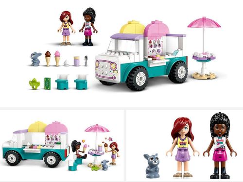 cumpără Set de construcție Lego 42644 Friends Camion cu înghețată din Heartlake City în Chișinău 