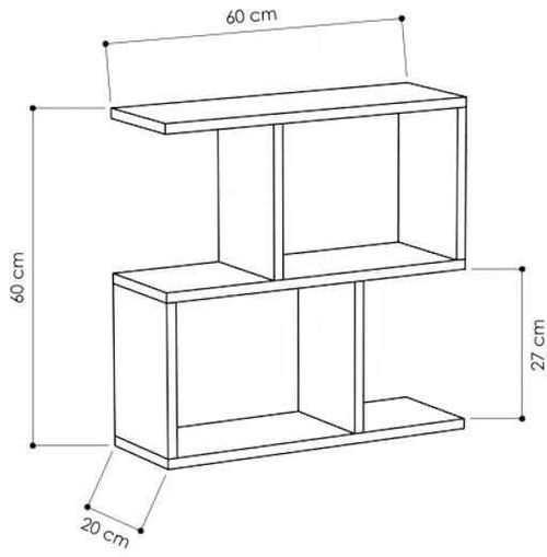 cumpără Măsuţă cafea Trendy Mania, Antracit 60x60x20cm în Chișinău 