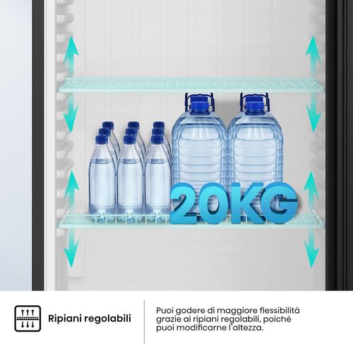 купить Холодильная витрина Hisense CPC381N7ABD в Кишинёве 