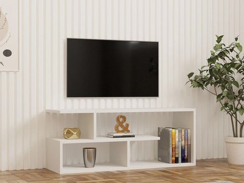 купить Тумба напольная для TV Hanah Home Cafu White в Кишинёве 