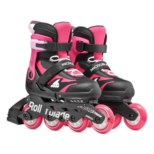 cumpără Role Rollerblade 86B0751550NJ02 Microblade Combo, 36.5-40.5, Nero/Rosa în Chișinău 
