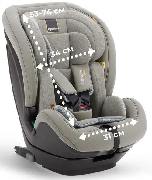 купить Автокресло Inglesina Caboto I-Size moon grey (pentru copii 76-150 cm) в Кишинёве 