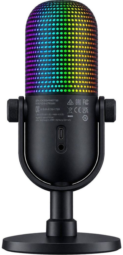 cumpără Microfon pentru PC Razer RZ19-05990100-R3M1 Seiren V3 Chroma 32-Bit DSP RGB Black în Chișinău 