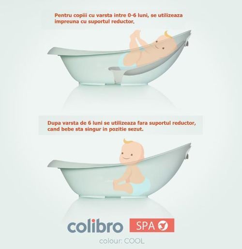 купить Ванночка Colibro Cadita Spa Dove в Кишинёве 