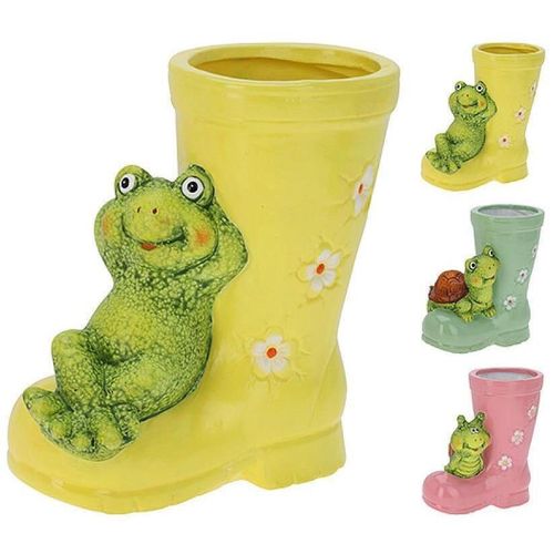 купить Цветочный горшок ProGarden 55359 Ciubota cu animal 16X9X18.8cm в Кишинёве 