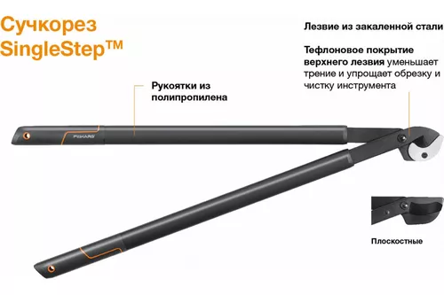 купить Ножницы садовые Fiskars L38 (1001426) в Кишинёве 