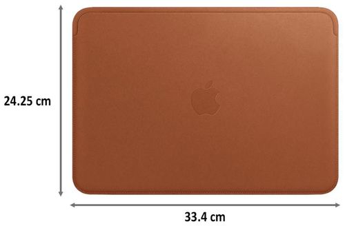 купить Сумка для ноутбука Apple Leather Sleeve for 13-inch MacBook Pro – Saddle Brown, MRQM2ZM/A в Кишинёве 