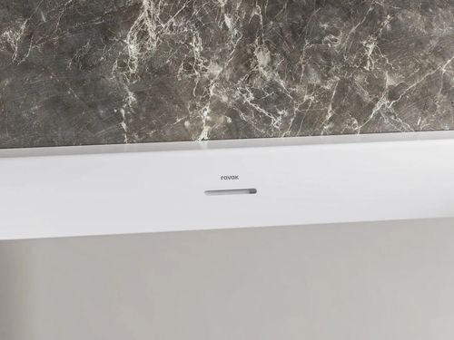 купить Ванна Ravak Freedom Wall II White/White acryl freestanding 170x87 CC71000000 в Кишинёве 
