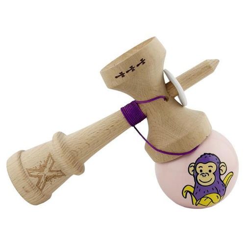 купить Активная игра Essa 164575 Kendama Super Sticky X Original, 7.5x6x18cm, Maimuță, roz в Кишинёве 