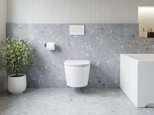 cumpără Vas WC Ravak Flow RimOff set white X01985 în Chișinău 