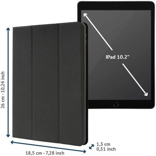 купить Сумка/чехол для планшета Tucano iPad 10.2(2019/2020) UP Plus - Black в Кишинёве 