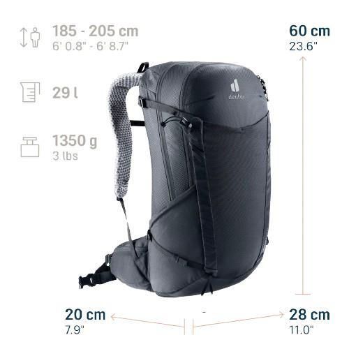 купить Туристический рюкзак Deuter Futura 29 EL black (3400426 7000 0) в Кишинёве 