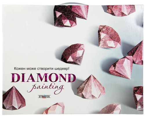 купить Картина по номерам Strateg FA10119 Mosaica cu diamante Итальянский город на обрыве в Кишинёве 