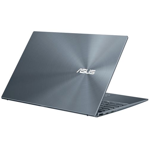 cumpără Laptop 14" ASUS ZenBook 14 UM425UA Pine Grey, AMD Ryzen 5 5500U 2.1-4.0Ghz/8GB/SSD 512GB M.2 NVMe/AMD Radeon Vega 7 Graphics/WiFi 6 802.11ax/BT5.0/HDMI/HD WebCam/Illum. Keyb./Number Pad/14" IPS LED Backlit FullHD NanoEdge (1920x1080)/DOS UM425UA-AM006 în Chișinău 