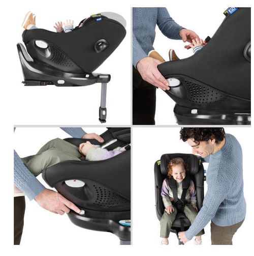 купить Автокресло Graco GC2302AAMDN000 Turn2Me DLX i-Size Midnight в Кишинёве 