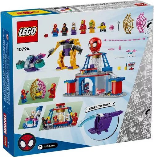 купить Конструктор Lego 10794 Team Spidey Web Spinner Headquarters в Кишинёве 