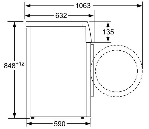 купить Стиральная машина с фронтальной загрузкой Bosch WAN242K9PL в Кишинёве 