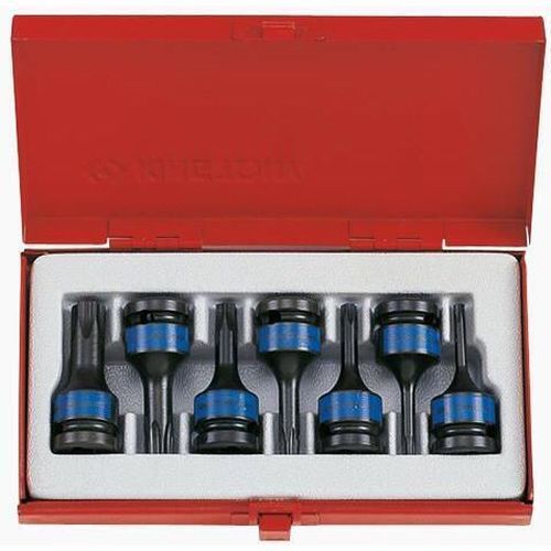 cumpără Set de tubulare, bite, duze King Tony 4417PP Set biți de impact Torx 1/2", T25-T60, 7 buc. în Chișinău 