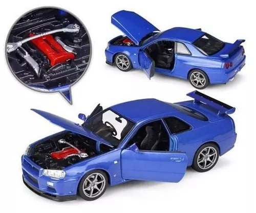cumpără Mașină Welly 24108 Die Cast Nissan Skyline GT-R 1:24 în Chișinău 