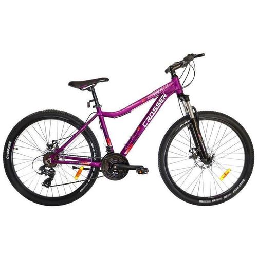 cumpără Bicicletă Crosser ANGEL 24*13 VIOLET 24-3046-21-13 nr64\25 în Chișinău 
