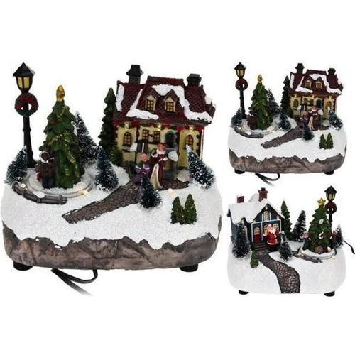 купить Декоративное освещение Promstore 10964 Дом с движущимися фигурами в Кишинёве 