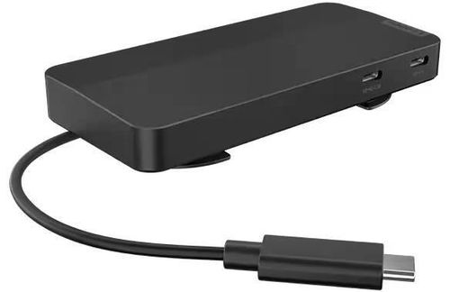 cumpără Adaptor IT Lenovo 40B90000WW USB-C Dual Display Travel Dock w/o adapter în Chișinău 