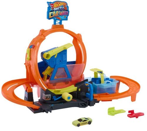 cumpără Mașină Hot Wheels JHL97 City Mega Spălătorie Auto cu Buclă în Chișinău 