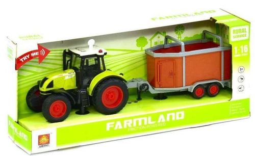 купить Машина Wenyi 900I 1:16 Tractor cu fricțiune Trailered Farm Tractor в Кишинёве 