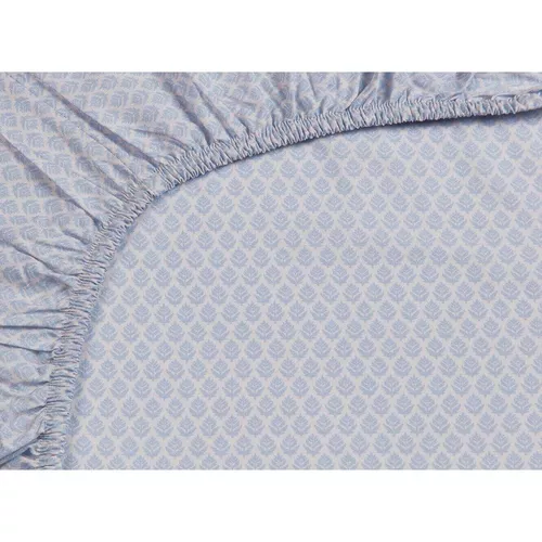 cumpără Lenjerie de pat Pip Studio 256343 Thousand Leaves Fitted Sheet 160x200 h25 Blue în Chișinău 