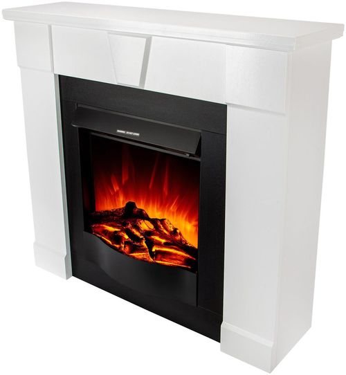 купить Камин электрический ArtFlame Elyon & Corsica, 950x1000x270mm, Alb в Кишинёве 