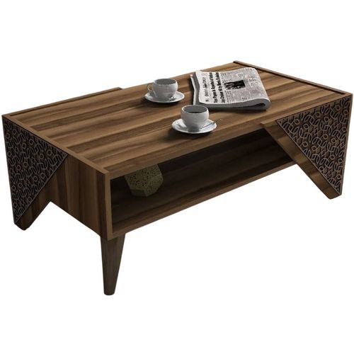 cumpără Măsuţă cafea Trendy Beril, Nuc 105x58x40cm în Chișinău 