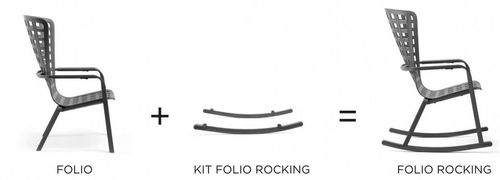 купить Кресло Nardi KIT FOLIO ROCKING TABACCO 40298.53.000 в Кишинёве 