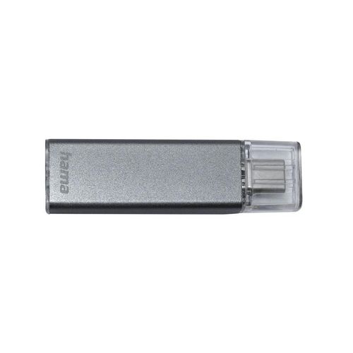 купить Флеш память USB Hama 182470 Uni-C Classic USB Stick, USB-C 3.1, 32 GB, 70 MB/s, anthracite в Кишинёве 