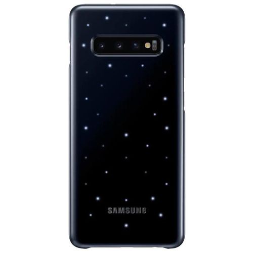 купить Чехол для смартфона Samsung EF-KG975 LED Cover Galaxy S10+ Black в Кишинёве 