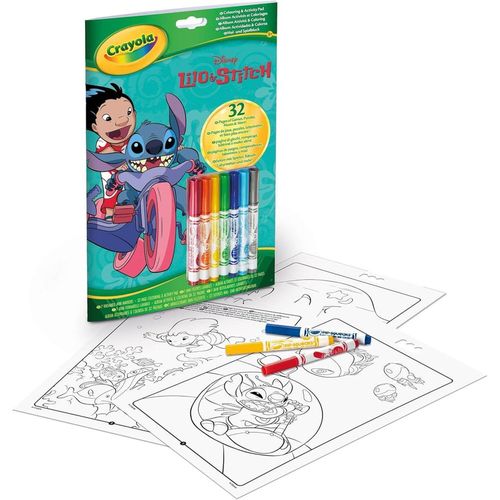 купить Набор для творчества Crayola 04-0865G Coloring&Activity Album Lilo&Stitch в Кишинёве 