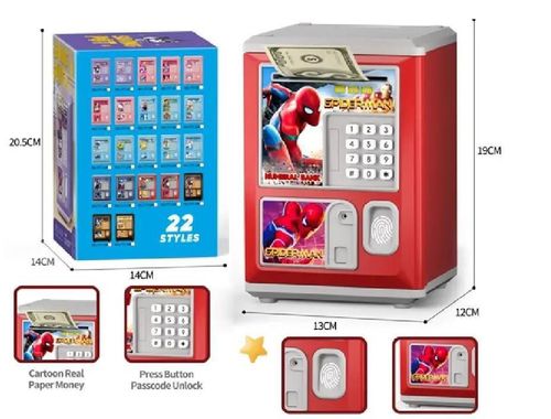 cumpără Jucărie Richi (016464) Pusculita pe baterii Spider Man în Chișinău 