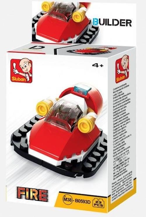 cumpără Set de construcție Sluban B0593 Set de construcție Transportul pompierilor, 4 modele, de la 23 pînă la 43 elem. în Chișinău 