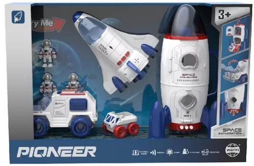 cumpără Mașină Wenyi WY894A-3 Set de joc Explorarea spațiului 3 în 1 (lumină/sunet) în Chișinău 