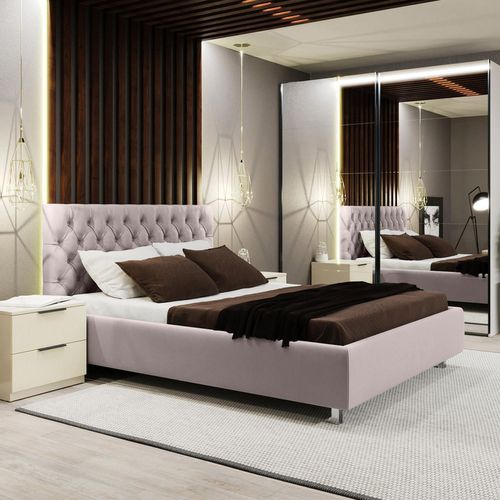 купить Кровать Bayro RomanRose 1600x2000 c подъёмным механизмом ткань категория III в Кишинёве 