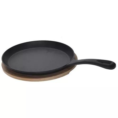 купить Сковорода Excellent Houseware 42760 24cm + деревянная подставка в Кишинёве 