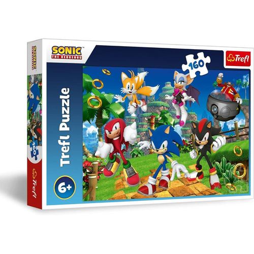 купить Головоломка Trefl 15421 Puzzles 160 Sonic and friends Sega Sonic The Headgehod в Кишинёве 