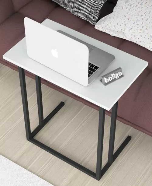 купить Подставка для ноутбука Nex Home Стол на металлических ножках, 60x35,5x65 см, Белый (17-03-01) в Кишинёве 