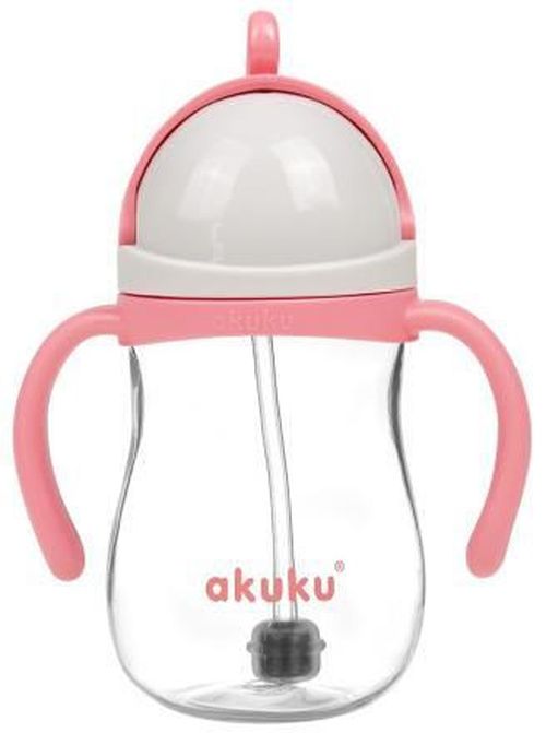 cumpără Cană cu pai Akuku A0676 Weighted Straw Pink în Chișinău 
