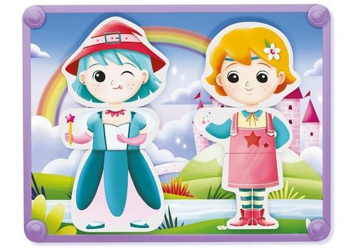 cumpără Joc educativ de masă Quercetti Q4422 Magnetic Dress Up Basm în Chișinău 